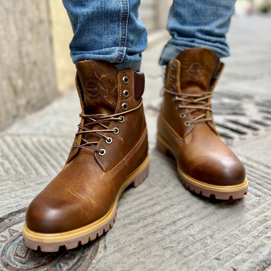 Uomo Timberland | Timberland Uomo Scarponcino Pelle