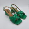 Donna Carmen | Carmens Sandalo In Pelle Verde