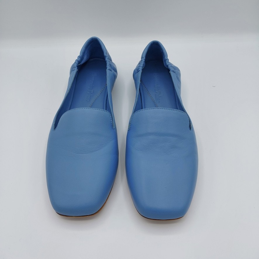 Donna Noa | Mocassino Pantofola Azzurro