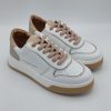 Donna Alexander Smith | Sneakers Alexander Smith Pelle Bianca Con Lacci In Cordino